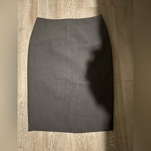 Theory Women’s Pencil Skirt in Good Wool, Charcoal, Size 6